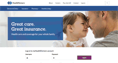 Desktop Screenshot of healthpartners.com